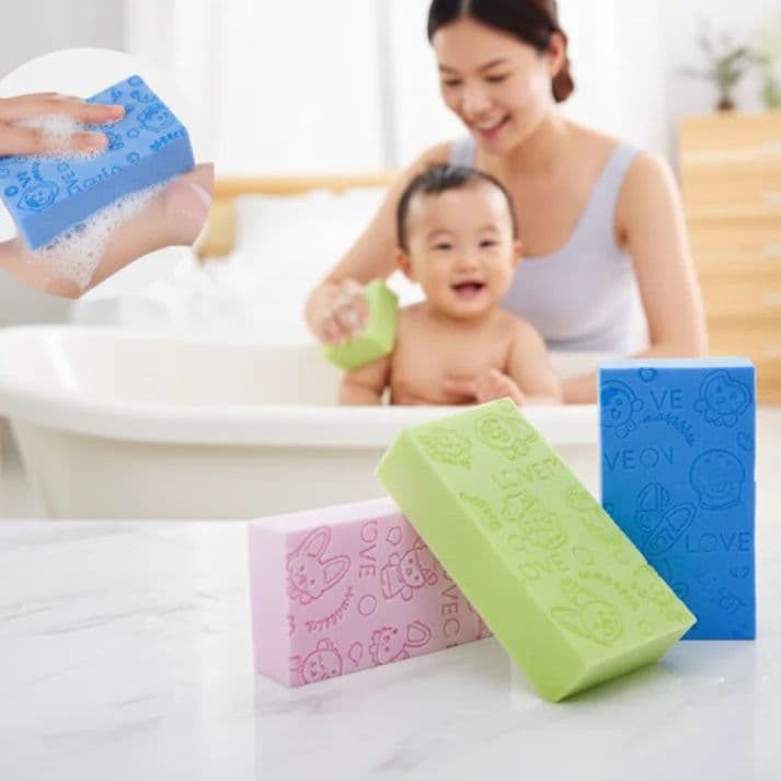 Super Soft Bath Sponge for Body – Gentle Exfoliating Shower Loofah for Men & Women