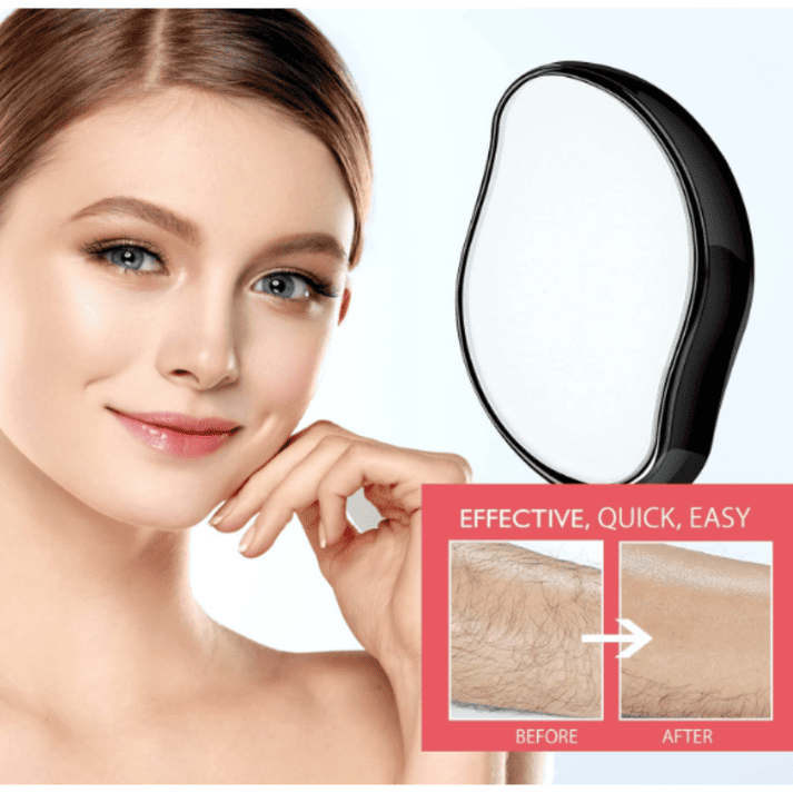 Crystal Hair Remover Tool – Safe & Painless Hair Removal for Face & Body (Pack of 1) - View 1